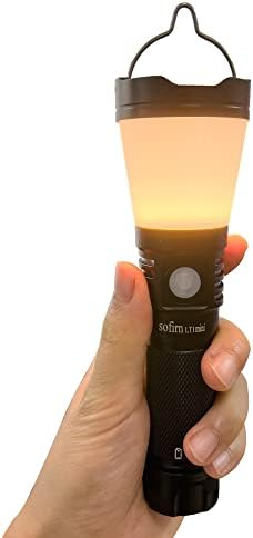 Lantern Rechargeable, Sofirn BLF LT1 Mini Led Tenting Lantern, Tent Mild with Excessive CRI LH351D LEDs, Transportable and Compact Lamp for Energy Outage, Bed room, Climbing, Backpacking, USB TypeC Charging
