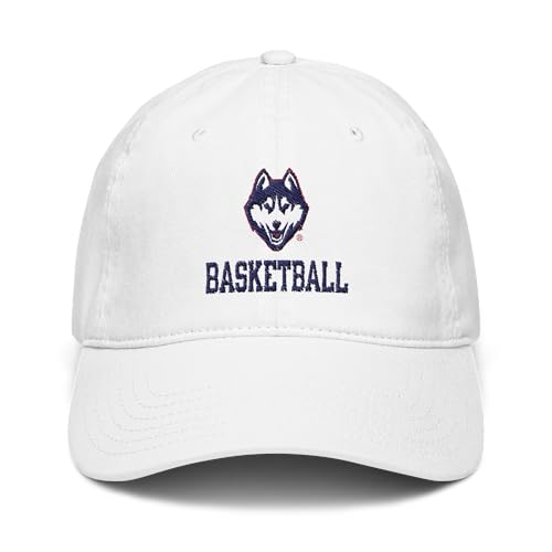 Gorra Oficial Ajustable White Connecticut Huskies miniatura 2
