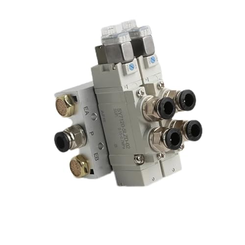 Electrovanne SY3120 à faible consommation avec collecteur de 4 mm pour un contrôle pneumatique stable