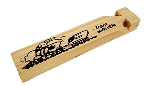 Wooden Train Whistles, By Dondor (24 pack) - Thumbnail 4