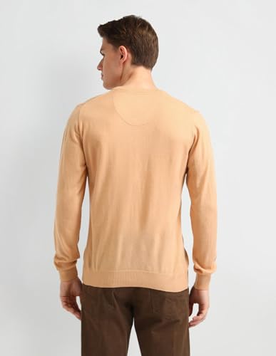 Image of Arrow Men's Textured Tapered Fit Trousers