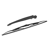 X AUTOHAUX Rear Windshield Wiper Blade Arm Set 450mm 18 Inch for BMW 5 Series E39 1995 1996 1997...