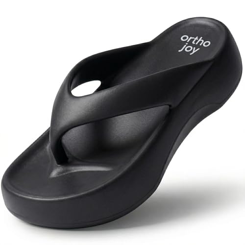 Image of ORTHO JOY Orthopedic Slippers for Women | Soft Cushioned EVA Flip Flops with Arch & Heel Support | Lightweight Anti-Slip Comfort Footwear for Daily Wear, Indoor & Outdoor