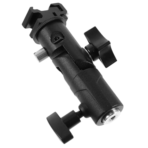 Soporte de flash giratorio Homoyoyo compatible con soportes de luz y cámaras DSLR