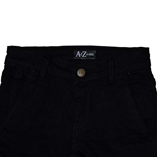 Kids Boys Skinny Jeans Denim Ripped Bikers Slim Fit Stretchy Pants Trousers 5-134