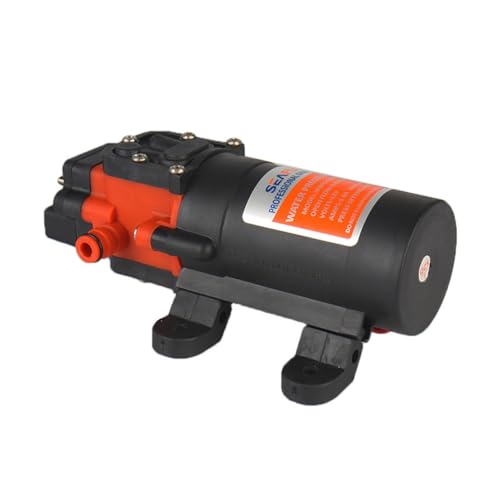 SEAFLO 21-Series DC Diaphragm Water Pressure Pump (1.1 GPM | 80 PSI) for Marine, RV, Agriculture and Recreational Applications