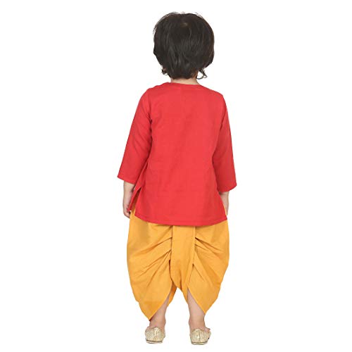 Image of BownBee Kids Ethnic Wear Dhoti Kurta Set | Traditional Festive Clothing for Children | Indian Wedding & Celebration Wear | Comfortable Fit