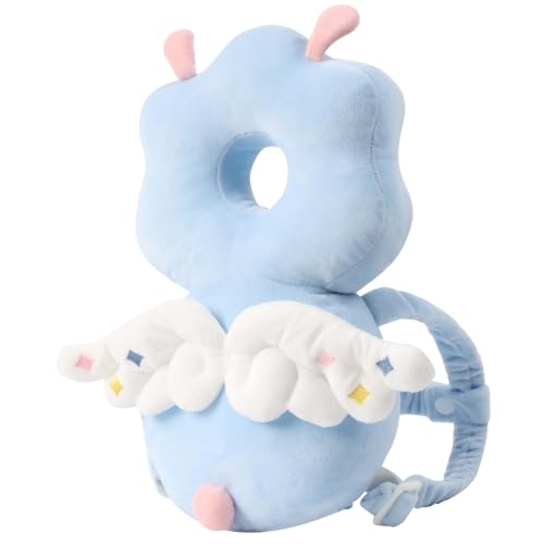 Image of Baby Head Protector Backpack - Soft & Lightweight Head Protection Pillow for Bebe Walking and Crawling(Elf)