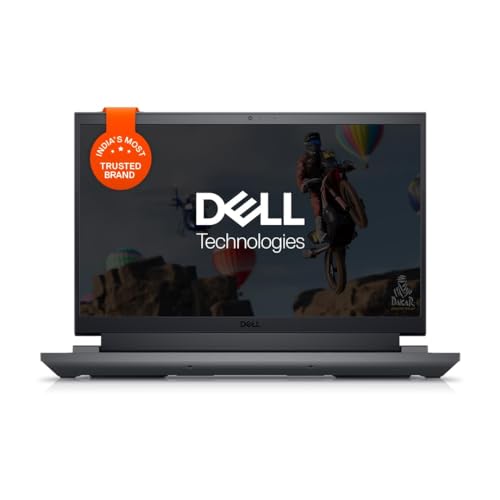 Dell [SmartChoice G15-5520 Gaming Laptop, Intel i5-12500H/8GB DDR5/512GB SSD/NVIDIA RTX 3050 (4GB GDDR6)/15.6″ (39.62cm) FHD 120Hz Display/Backlit KB Orange/Win 11 + MSO’21/Dark Shadow Grey/2.81kg
