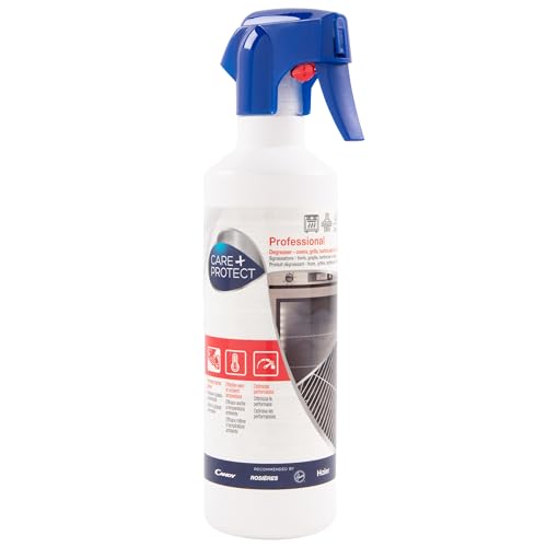 CARE + PROTECT Sgrassatore per forni e barbecue formulazione professionale per rimuovere rapidamente depositi sporchi e grasso, 500 ml