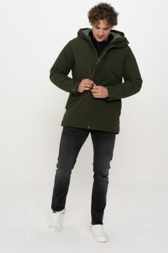 JACK & JONES Jjchamp - Parka para hombre, Rosin., S