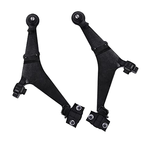 BESTPRICE 2x bras de suspension avant inférieur gauche droit avec coussinet et joint de suspension Compatible avec CITROËN AX (ZA-_), SAXO (S0, S1), PEUGEOT...