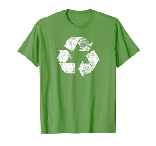 Recicle Logo Camiseta Día de la Tierra Naturaleza Planeta Conservación Camiseta