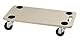 Dörner + Helmer Transportroller Stabil, 590mm x 290mm x 120mm, 200kg Tragkraft, Kunststoffräder, für Kisten und Möbel