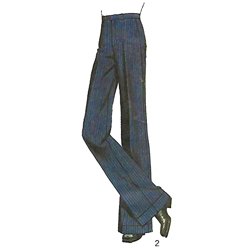1970s Sewing Pattern – Men’s Flared Trousers - Waist: 32” (81cm)2