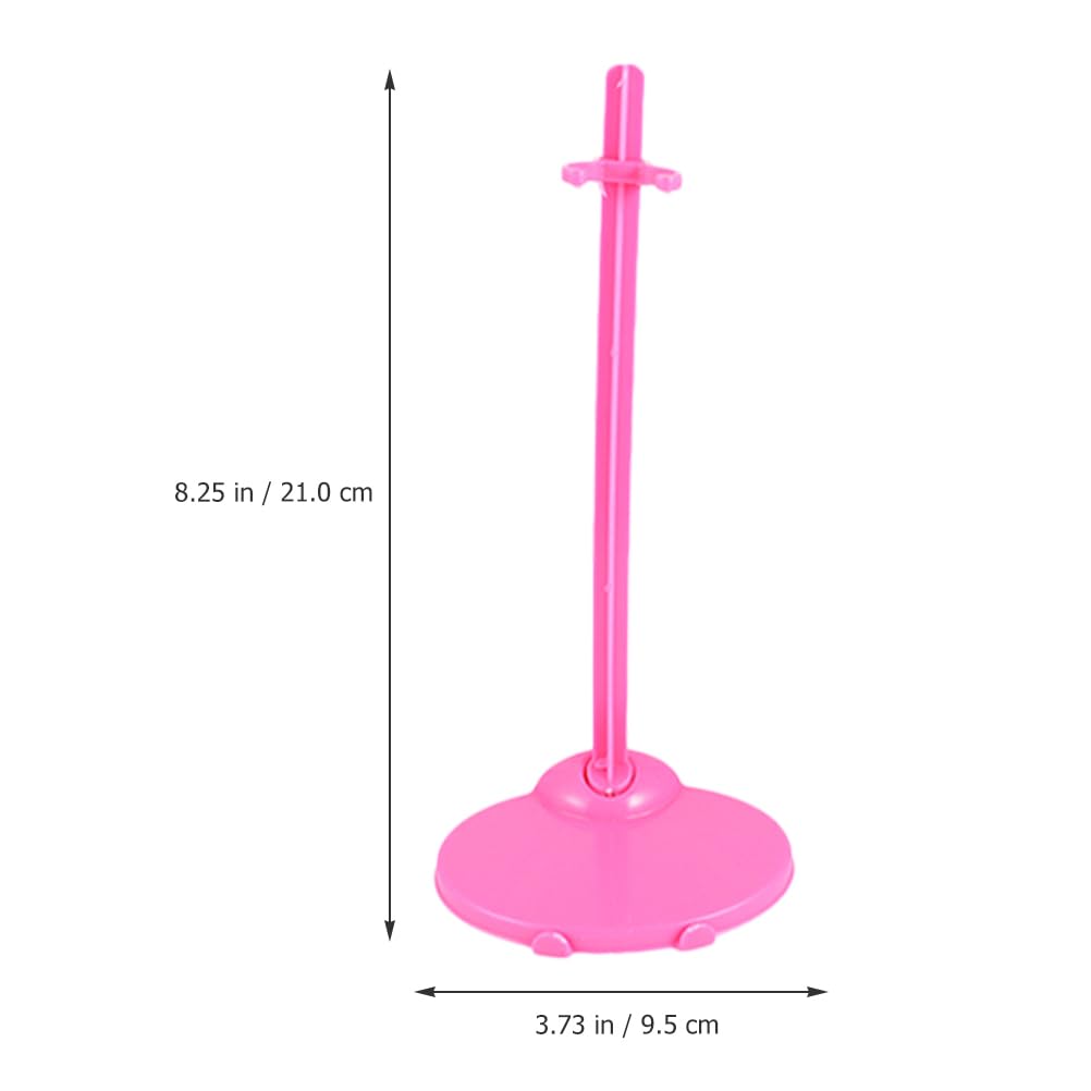 Lot De 4 Supports Réglables Pour Figurines – Transparent – 9,5x7x7 Cm – Alipis