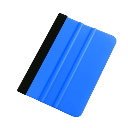 スキージー カーボンフェルト 自動車ラッピングフィルム 貼り付け 工具 カーラッピング専用 貼物に傷なし 気泡なし ビューティー洗車 すべりどめ 自動車 壁紙 ガラスフィルム 家具等対応(ブルー 1個)