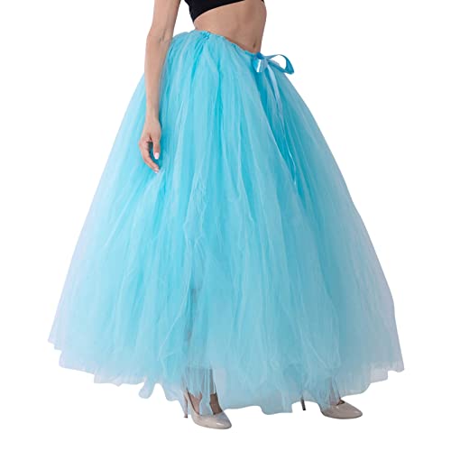Jupe gonflée à lacets avec nœud finition premium tulle de luxe