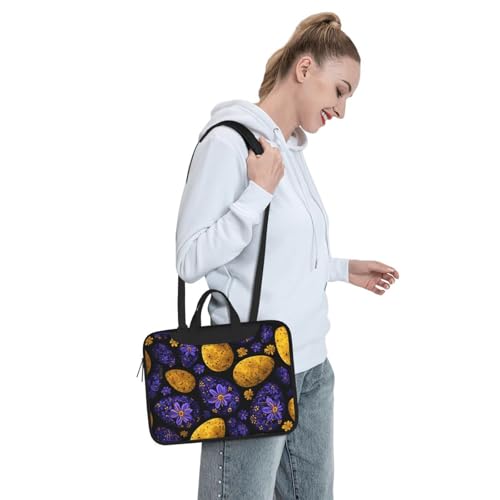 Maletín portátil impermeable floral 13 pulgadas miniatura 3