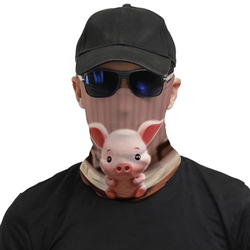 Neck Gaiter Face Mask Multifunctional Cute Sloths Print Uv Mask Face Cover for Sun Protective3