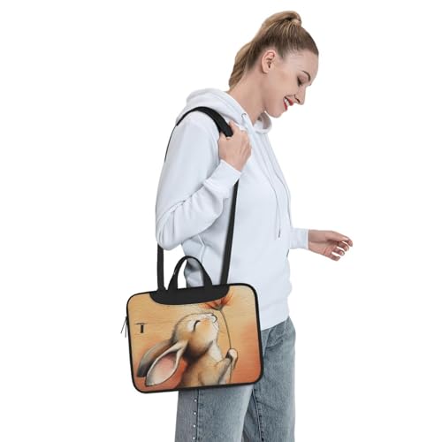Bolso portátil impermeable Bunny con asa y correa 14" miniatura 7