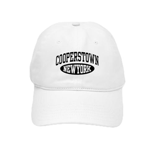 CafePress Cooperstown New York Cap Unique Adjustable Baseball Hat