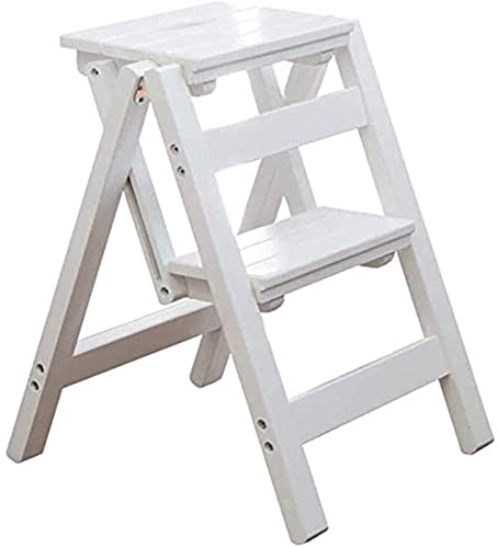 Échelles petit tabouret pliant en bois pour cuisine et ménage