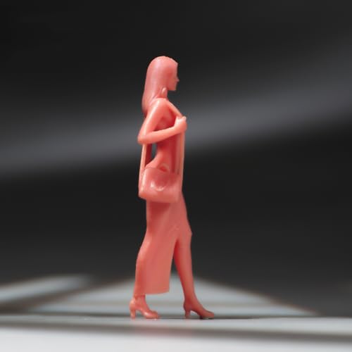 Figurine action 1/24 miniature femme élégante AMITD moulage haute précision