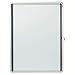 Price comparison product image Nobo Outdoor Magnetic Lockable Notice Board 9 x A4, Premium Plus, White, 1902580