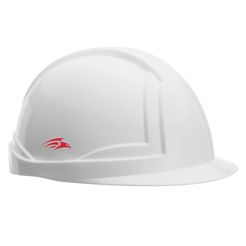 Image of PERF Safety Helmet for Construction & Outdoor Work|Easy3D Fitting System for Any Head Size|Lightweight|8-Point Support Easy Impact Absorption Sweatband|XPrssPNV(White)