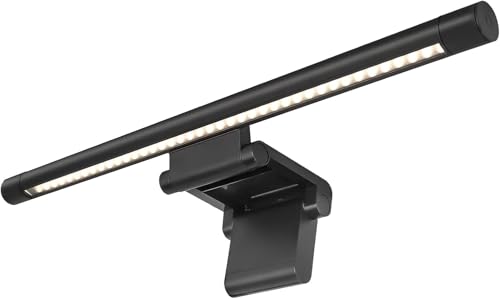 Image of PROSmart Monitor Light Bar, Computer Monitor Lamp, 250LM No Glare Eye-Care LED Screen Bar, Fit for Curved /Flat Monitor, USB Reading Screenbar for Home /Office /Work /Game