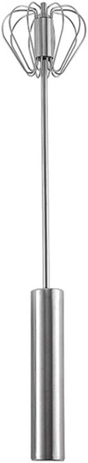 Stainless Steel Semi-automatic Rotary Egg Beater Household Baking Kitchen Tool Mixer(35cm)