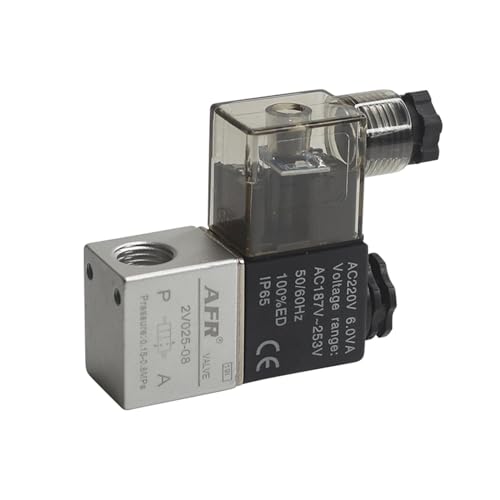 Électrovanne pneumatique AC36V contrôle automatisation industrielle valve magnétique 10mm