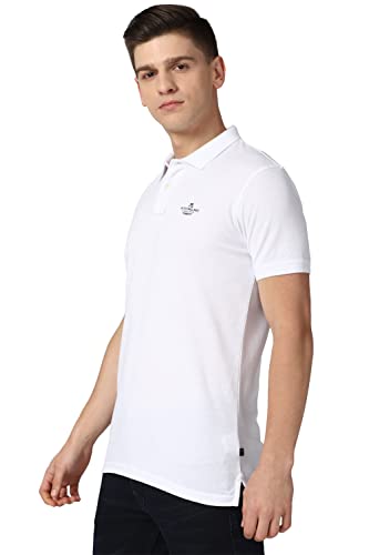 Image of Peter England Men's Slim Fit Polo Shirt
