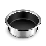 Cuisinox C88600WX43867 Yconne patelnia do duszenia, stal nierdzewna, powłoka zapobiegająca przywieraniu 24 cm