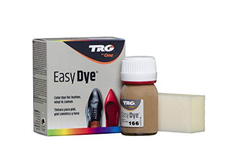 TRG The One Easy Dye, Pintura para restaurar el color del zapatos de cuero, 166 Camel, 25 ml