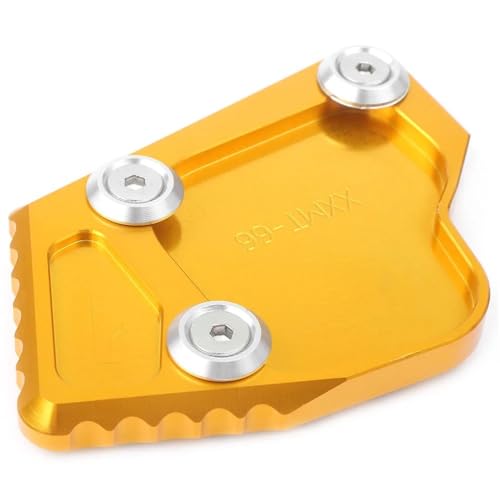 Plaque support de béquille latérale moto K1600GT usinée CNC haute précision