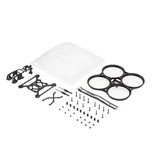 �݊���������܂� BETAFPV Pavo20 PRO Cinewhoop�t���[���AO3�G�A���j�b�g�p93.7mm�z�C�[���x�[�X�A2.2�C���`�v���y���ɑΉ�(Black O3 VTX Bracket)