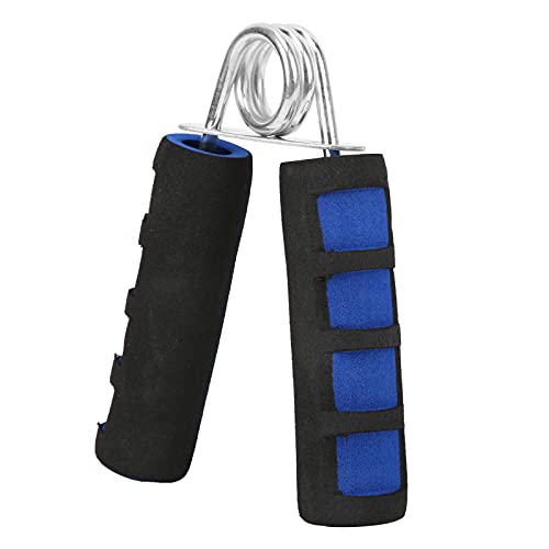 NDNCZDHC Hand Grip Strengthener with Thickened Grip Foam, Portable Hand Strengthening Devices, Hand Exercisers for Strength (Blue)