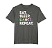 Eat Sleep Dance Repeat #2 Cool Dancer T-Shirt