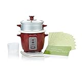 Lorena Garcia Skinny Mini One-Touch Cooker with Free Steamer Insert - Rio Red