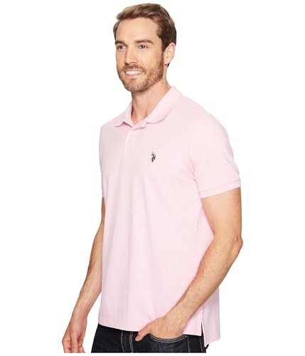 Image of U.S. POLO ASSN. Men Cotton Regular Fit Solid Polo With Small Pony