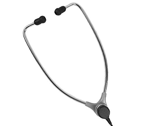 Usb Headset ECS AL 60 USB SAET Aluminum Stetho Style Transcription Headset With Soft Antimicrobial Eartips Communication Headset