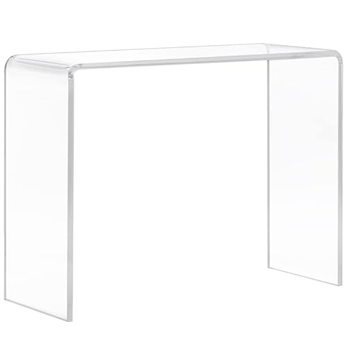 Progressive Furniture Acrylic Sofa/Console Table, Clear Progressive Furniture Acrylic Sofa/Console Table, Clear
