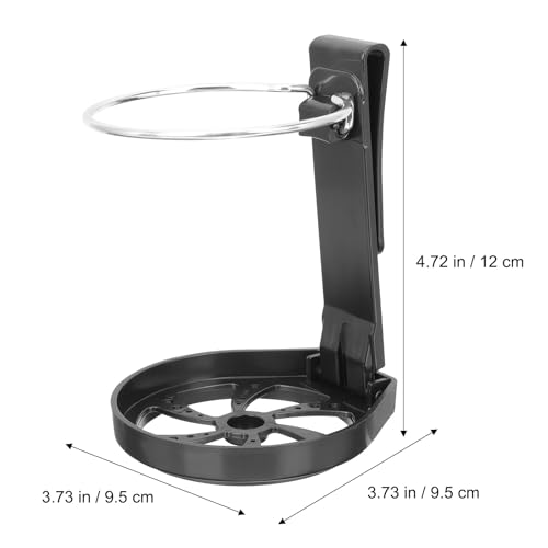 Set de 3 organizadores portavasos para auto negro miniatura 2