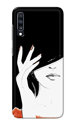 Image of PRINTFIDAA Photo of Beautiful Girl Hard Back Cover for Samsung Galaxy A70 / Samsung A70s, SM-A705FN / DS, SM-A705YN Back Cover -(P6) KAT1005