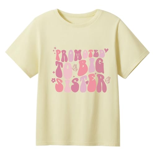 Big Cousin Shirt Toddler Girls Funny Letter Print T-Shirt Cool Cousins Club Tops Clothes 2-7 Years