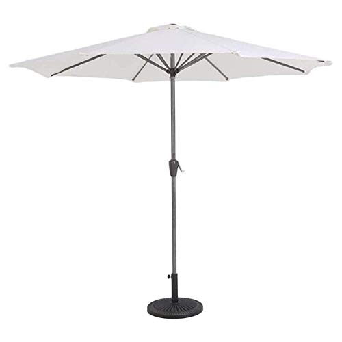Parasol de jardin contre la chaleur CLSDRZC abri soleil manivelle pour table terrasse