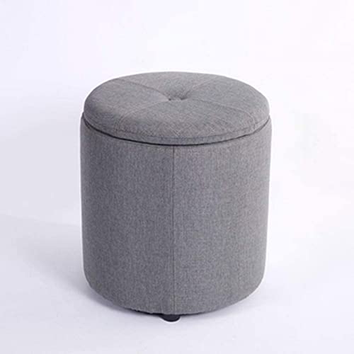 Pouf repose-pieds de rangement petit banc porche et chaise décoration