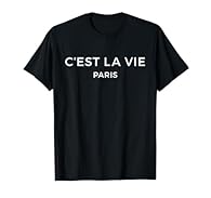 This is the perfect France shirt for any French romantic or European traveler who loves French shirts to express their unique style. If you are someone who says c'est la vie and je t'aime, you need this French t-shirt. Cute Paris shirts make great gi...